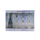 Pravda Vodka 37,5% Vol. Mini 4-Pack (Flavored) Set 1