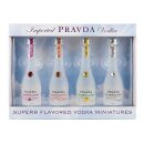 Pravda Vodka Miniaturen-Set (4 x 50ml) – Premium...