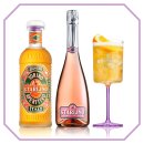 Starlino Arancione & Sparkling Moscato Spritz Drink Set 2x0,75l plus Glas
