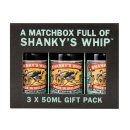 Shankys Whip Irish Whiskey Liqueur Matchbox 3x 50ml -...