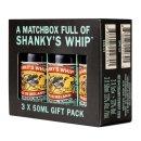 Shankys Whip Irish Whiskey Liqueur Matchbox 3x 50ml -...