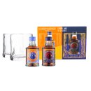 Gladstone Axe Malt Whisky Miniaturen Combo 2x 50ml mit 2 Gläser