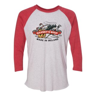Shankys Whip Baseball Raglan T-Shirt Größe L