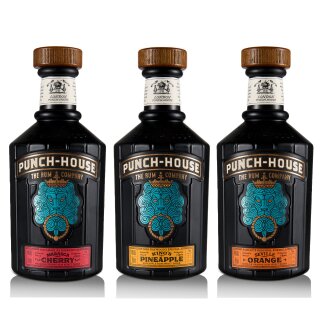 Punch-House Rum Geniesser-Set - 3x 0,7l