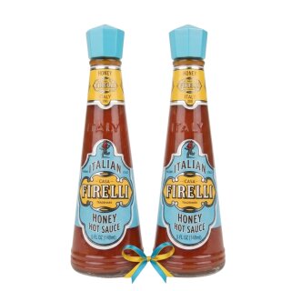 Casa Firelli Honey Hot Sauce 2x 148ml Twin Pack