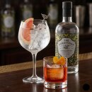The Corinthian London Dry Gin (0,7L, 40% Vol.) – Premium Dry Gin mit Pomelo, Jasmin & Kamille – Handgefertigt in London – Mild & Floral