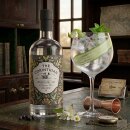 The Corinthian London Dry Gin (0,7L, 40% Vol.) – Premium Dry Gin mit Pomelo, Jasmin & Kamille – Handgefertigt in London – Mild & Floral
