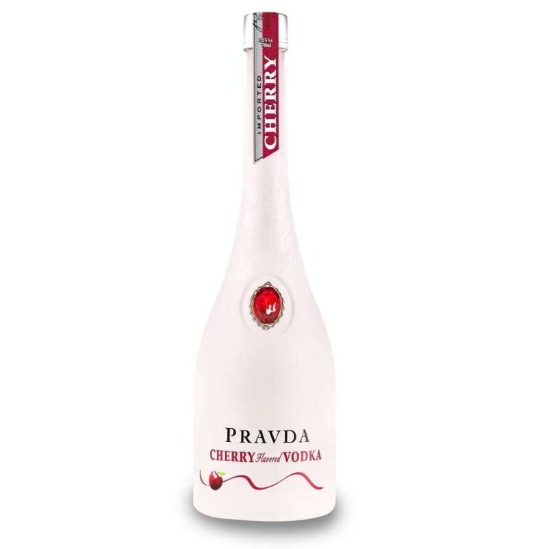 Pravda Vodka Cherry Premium Wodka aus Polen, 18,50