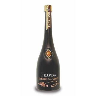 Pravda Vodka 37,5% Vol Espresso 0,7l